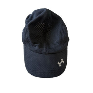 Women's Under Armour Black Mesh Running Hat One Size